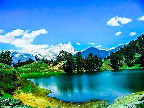 a beautiful view of Deoria Tal , Places to visit near Ukhimath